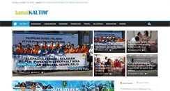 Desktop Screenshot of kanalkaltim.com